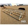 Image 3 : (2) 20 FT. GREY PIPE RACKS