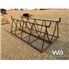 Image 3 : (2) 10 FT. GREEN PIPE RACKS