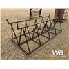 Image 4 : (2) 10 FT. GREEN PIPE RACKS