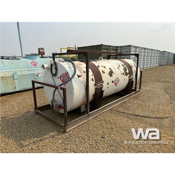 CLEMMER 4500 LITRE SKIDDED FUEL TANK