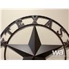 Image 2 : TEXAS 1836 STAR METAL WALL DECOR