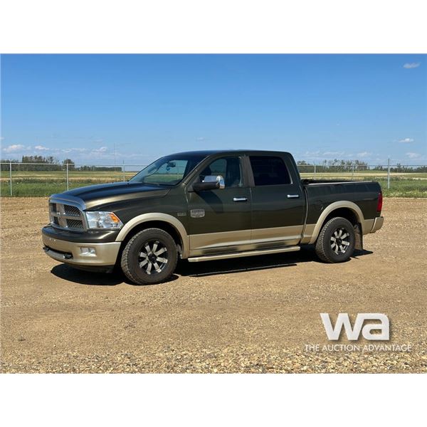 2012 DODGE 1500 LONGHORN CREW CAB PICKUP