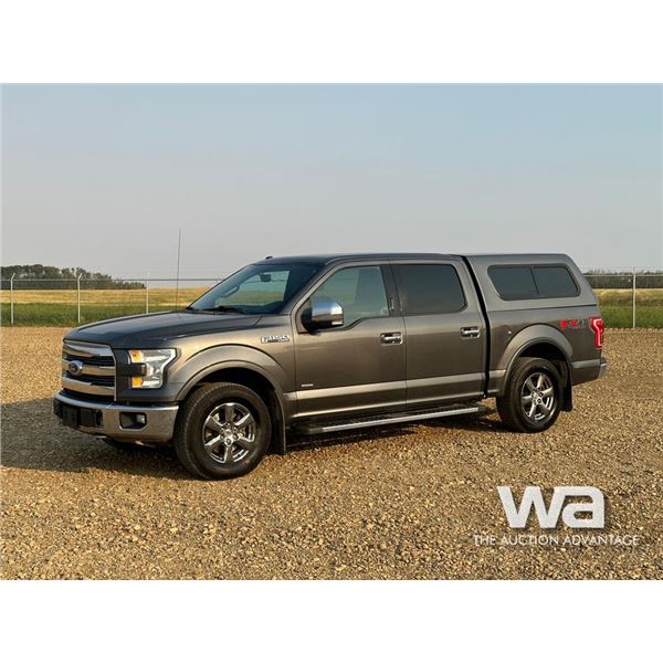 2016 FORD F-150 LARIAT CREW CAB PICKUP