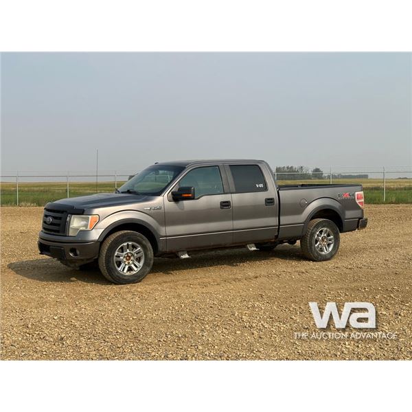 2010 FORD F-150 FX4 CREW CAB PICKUP