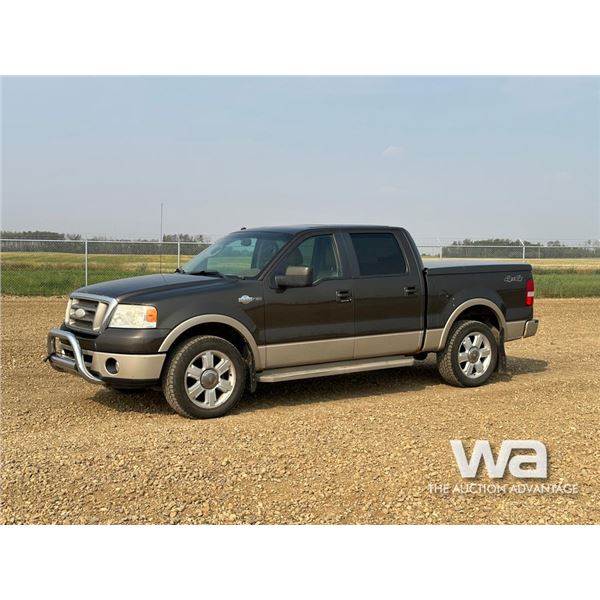 2008 FORD F-150 KING RANCH CREW CAB PICKUP