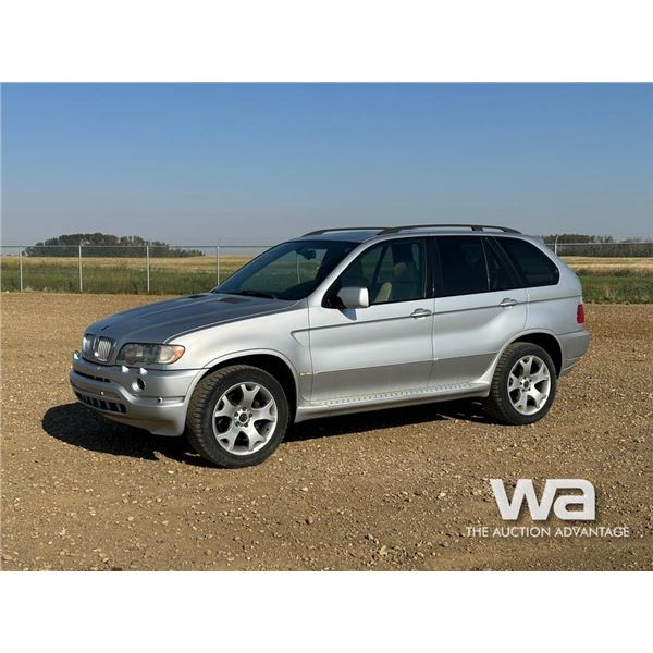 2002 BMW X5 4 DOOR STATION WAGON