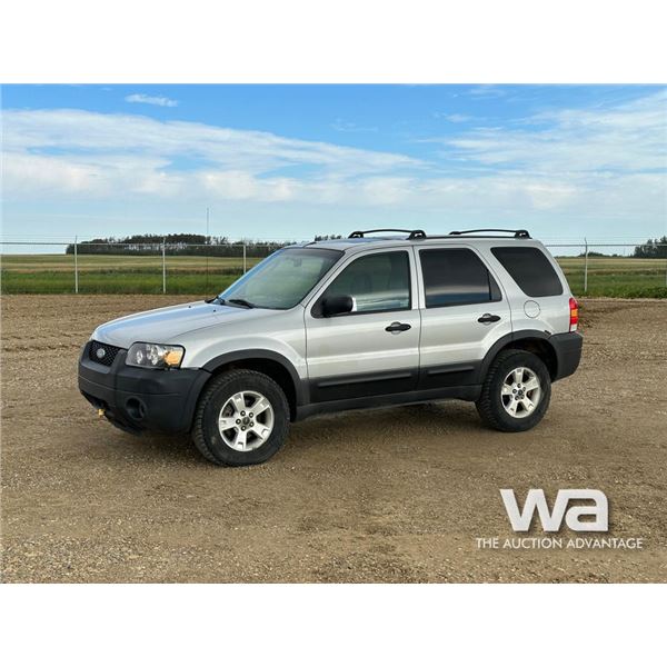 2005 FORD ESCAPE XLT SPORTS UTILITY VEHICLE