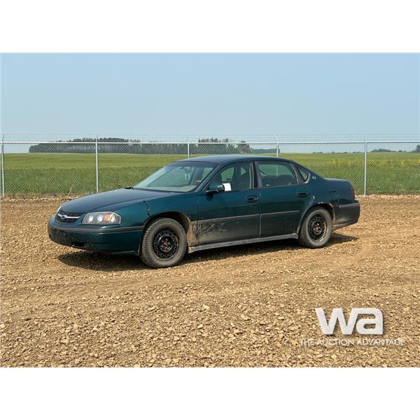 2001 CHEVROLET IMPALA 4 DOOR CAR