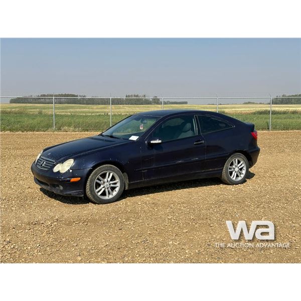 2002 MERCEDES BENZ C230 2-DOOR CAR