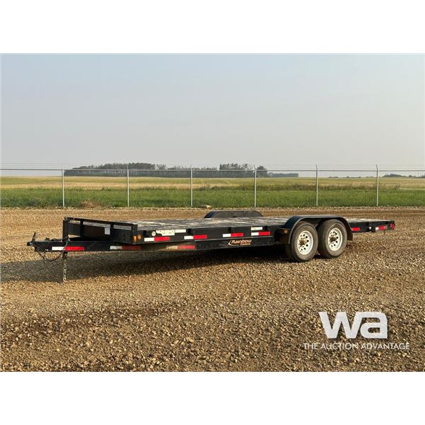 2014 RAINBOW T/A  24 FT. FLAT DECK TRAILER