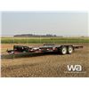 Image 1 : 2014 RAINBOW T/A  24 FT. FLAT DECK TRAILER