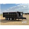 Image 2 : 2019 ABU 16 FT. TRIDEM HYD. DUMP TRAILER