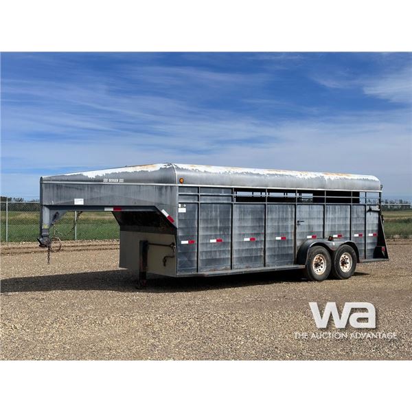 2003 BERGEN T/A 5TH WHEEL STOCK TRAILER