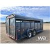 Image 3 : 2003 BERGEN T/A 5TH WHEEL STOCK TRAILER