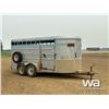 Image 2 : 1992 TRAILMANN 16 FT. T/A STOCK HORSE TRAILER