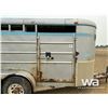 Image 8 : 1992 TRAILMANN 16 FT. T/A STOCK HORSE TRAILER