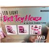 Image 2 : LED LIGHT DOLL TOY HOUSE