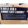 Image 2 : 5 RIFLE GUN & AMMO SAFE CABINET