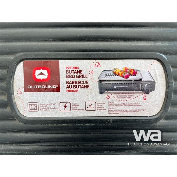 OUTBOUND PORTABLE BUTANE BBQ GRILL *UNUSED