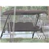Image 1 : 3 SEAT OUTDOOR CANOPY PORCH SWING