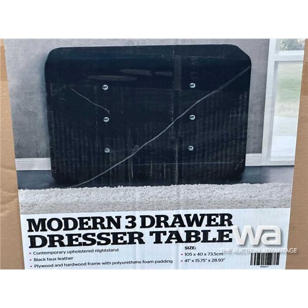3 DRAWER DRESSER TABLE