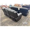 Image 3 : LEATHER RECLINING SOFA, LOVESEAT AND CHAIR