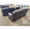 Image 4 : LEATHER RECLINING SOFA, LOVESEAT AND CHAIR