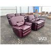 Image 2 : LEATHER RECLINING SOFA, LOVESEAT AND CHAIR