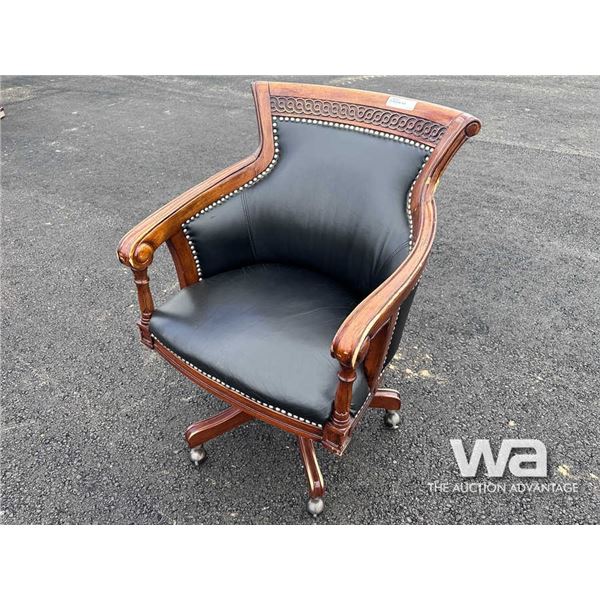 LEATHER OFFICE CHAIR