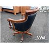 Image 4 : LEATHER OFFICE CHAIR