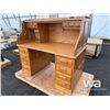Image 1 : ROLL TOP COMPUTER DESK