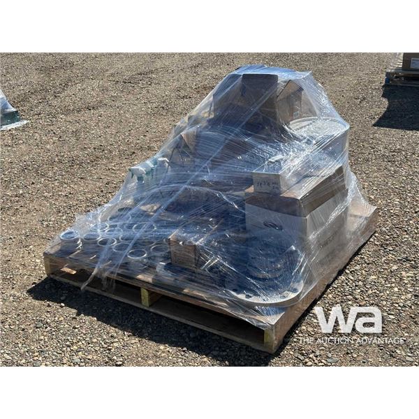 PALLET OF FITTINGS & GLOVES