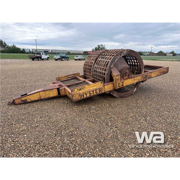 HYSTER 6 X 6 FT. GRID ROLLER COMPACTOR