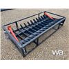 Image 4 : TMG 72 IN. SKID STEER ROOT RAKE