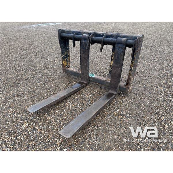 IMAC 48 IN. WHEEL LOADER PALLET FORKS