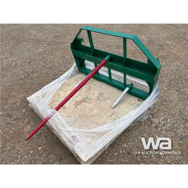TRACTOR FEL BALE SPEAR