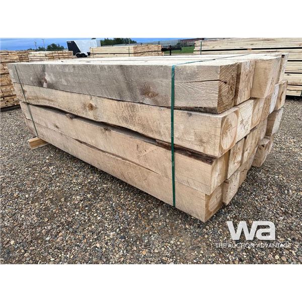 (24) 8X8X8 FT. POPLAR TIMBERS