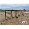 Image 2 : (2) FREESTANDING PANELS WITH 8 FT. GATES