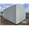 Image 1 : 10 X 16 FT. INSULATED METAL STORAGE SHED