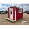 Image 1 : 10 FT. X 95 IN RED STORAGE SHED