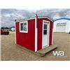 Image 2 : 10 FT. X 95 IN RED STORAGE SHED