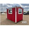 Image 4 : 10 FT. X 95 IN RED STORAGE SHED