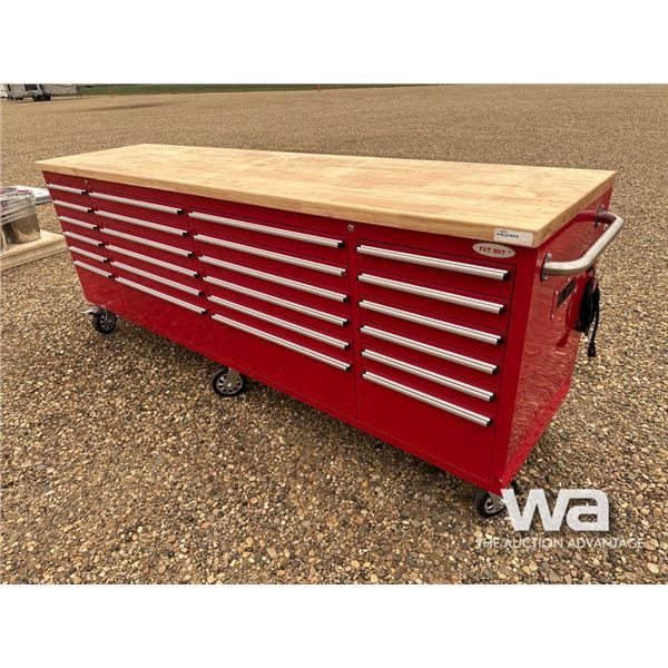 8 FT. 24 DRAWER TOOL BENCH