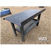 Image 4 : 60 X 30 IN. STEEL WELDING TABLE