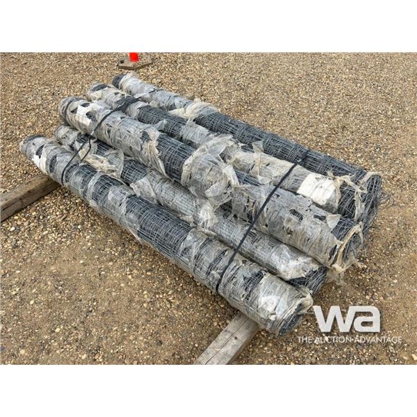 (8) ROLLS OF 6.5 FT. PAGE WIRE FENCE