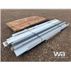 Image 2 : (6) WAFERBOARD & METAL SIDING TRIM PIECES