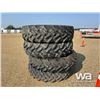 Image 4 : (4) GOODYEAR 20.8R42 TRACTOR TIRES