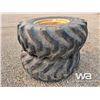 Image 1 : (2) FIRESTONE 19.5L-24 TIRES & RIMS
