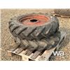 Image 2 : (2) GOODYEAR 9.5-24  TIRES & RIMS