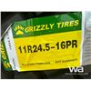 Image 4 : (3) GRIZZLY 11R24.5 TIRES
